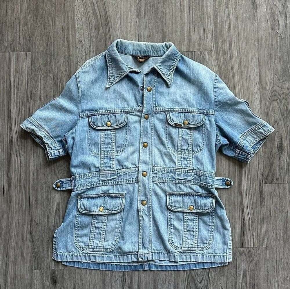 Vintage 1960s Lee Denim Chore Coat